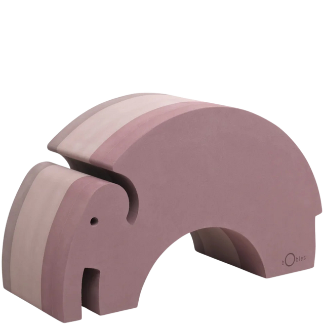 ROCKING TOY ELEPHANT IN PINK