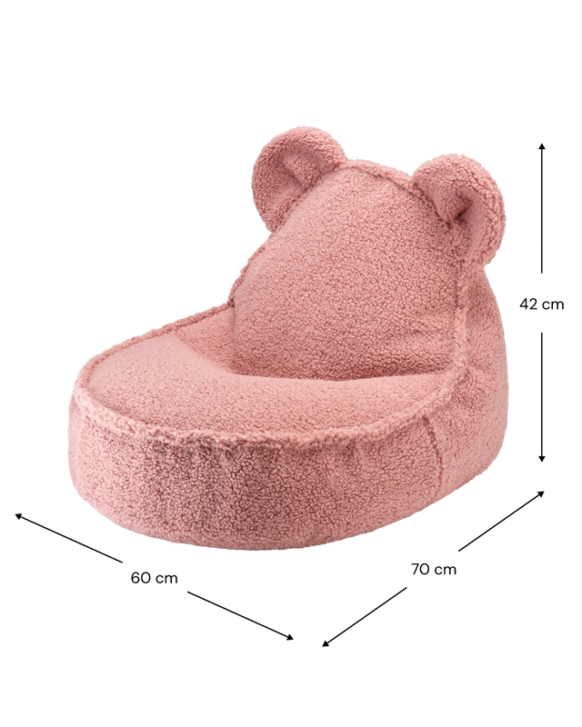 BEAR KIDS POUF IN GUAVA
