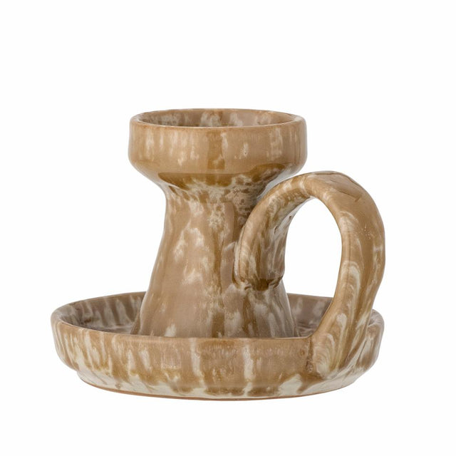 SAYEDA CANDLE HOLDER IN BROWN
