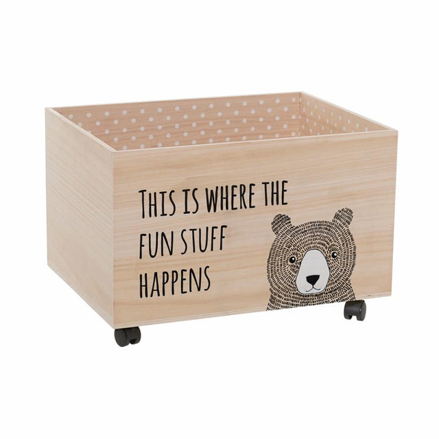 KIDS STORAGE BOX WITH WHEELS