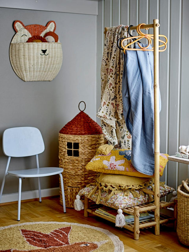 HOUSE BASKET WITH LID