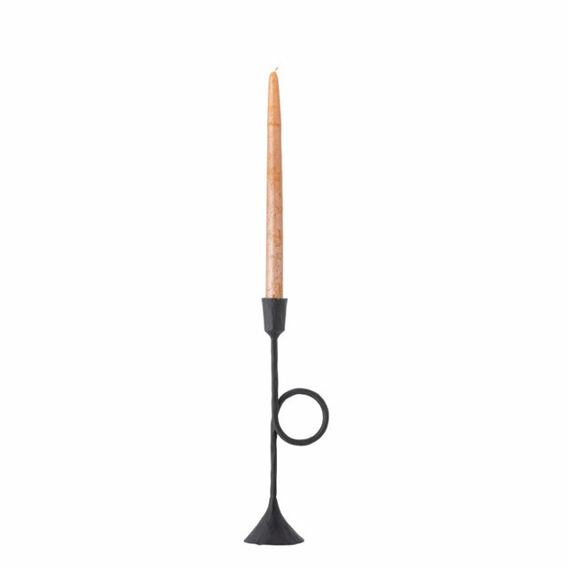 JADA SMALL CANDLE HOLDER IN BLACK