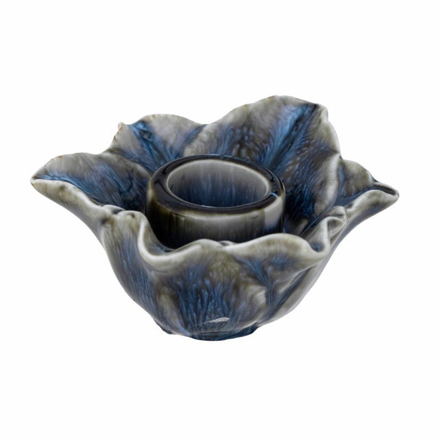 DIMAH CANDLE HOLDER IN BLUE