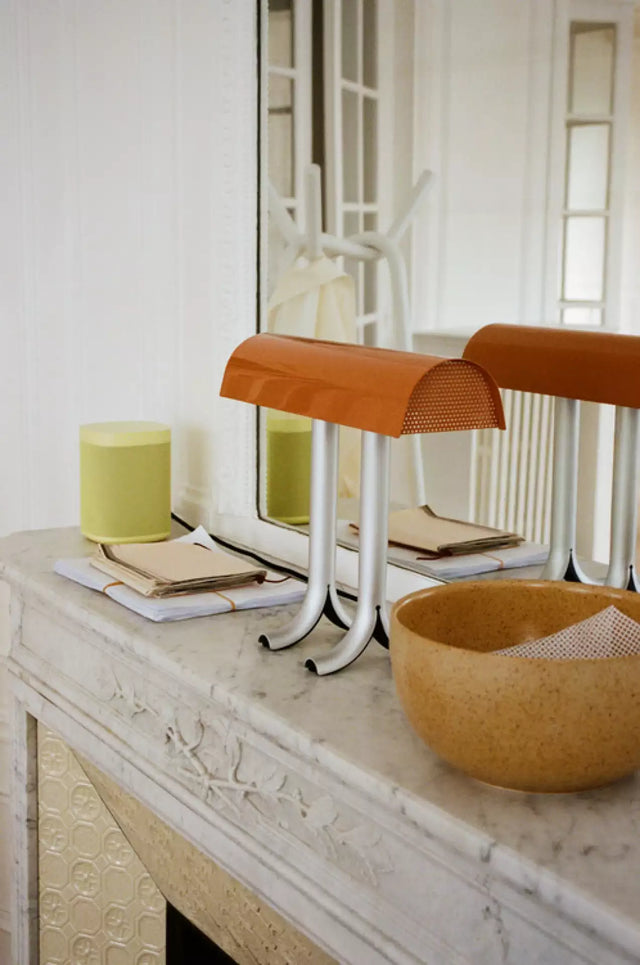 HAY ANAGRAM TABLE LAMP IN CHARRED ORANGE