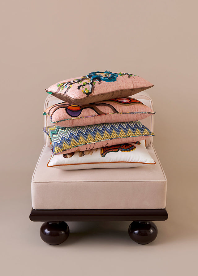 ALPAQ STUDIO. COTTON CUSHION GEOMETRY