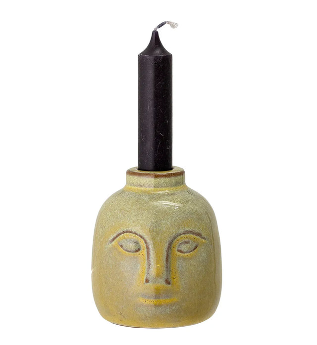 ELIOT CANDLE HOLDER IN YELLOW