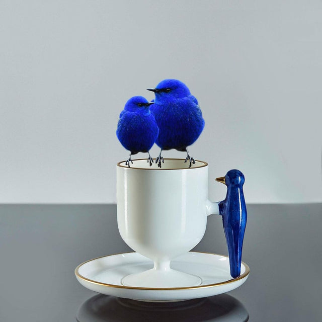ESRA YILDIRIM DESIGN STUDIO COFFEE CUP IN OCEAN BLUE 1PC