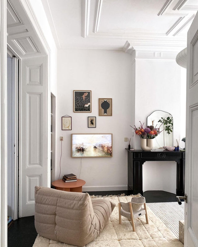 FRENCHY ARMCHAIR IN PEARL GREY