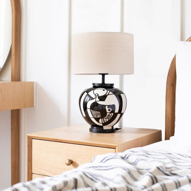 PIENO CERAMIC LAMP DARK