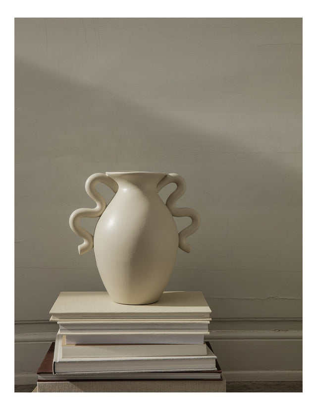 VERSO CREAM VASE