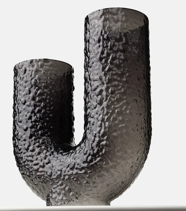 ARURA TALL VASE IN GREY