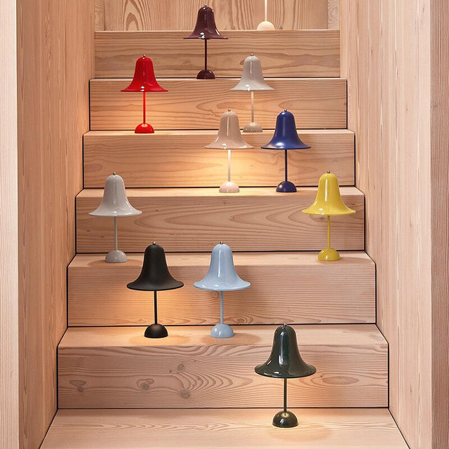 PANTOP TABLE LAMP IN LIGHT BLUE 38/30 CM