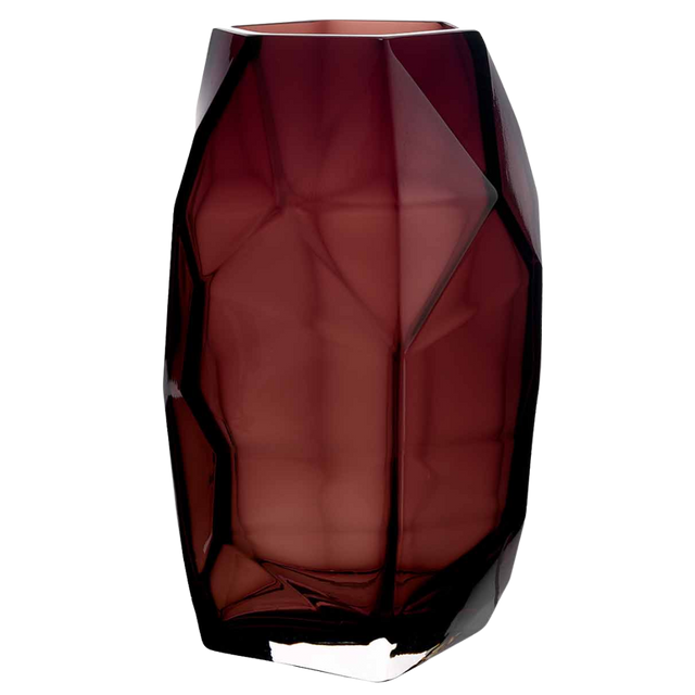 JEWELL VASE IN CARAMEL