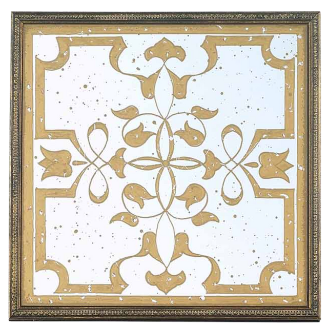 GLOMI SQUARE MIRROR IN GOLD