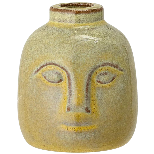 ELIOT CANDLE HOLDER IN YELLOW