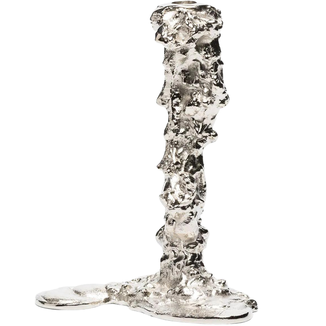 TIMMO CANDLE HOLDER IN SILVER