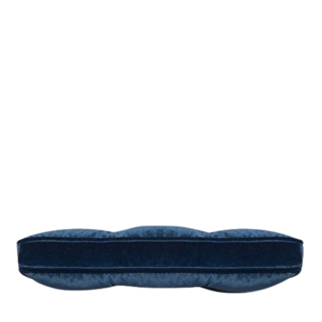 ALPAQ STUDIO. LUXURIOUS VELVET CUSHION IN OCEAN BLUE