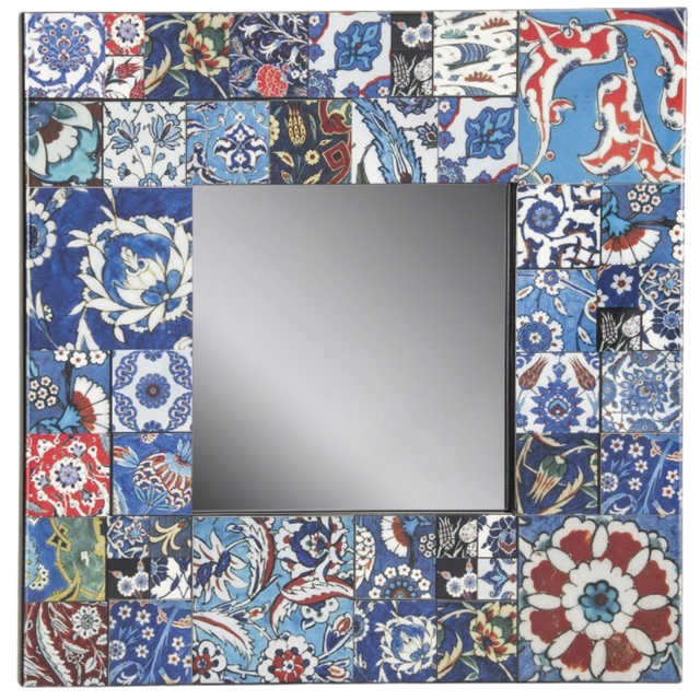 INKI SMALL TILED MIRROR