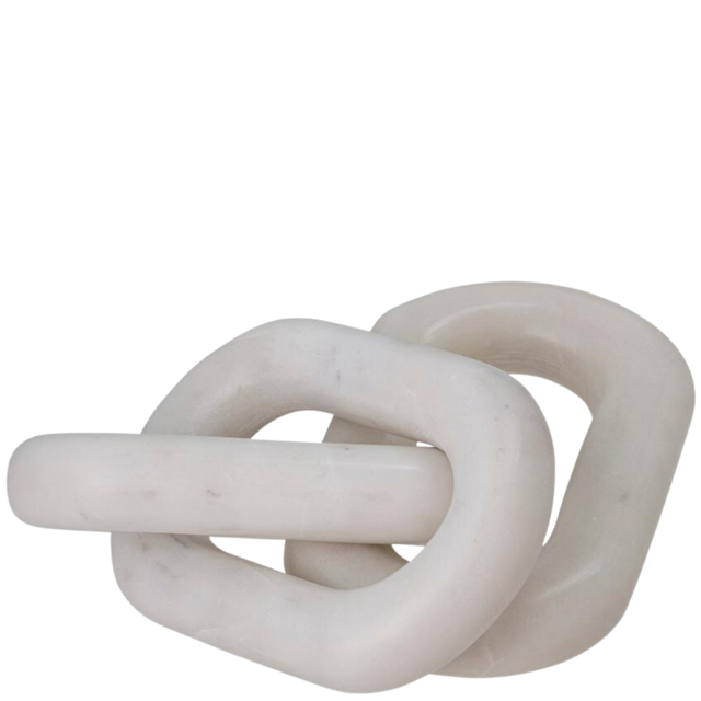 ADEE DECO FIGURINE IN WHITE