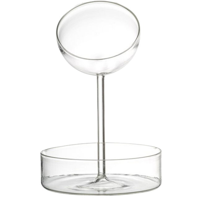 TILTED SERVING PLATE