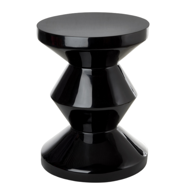 BY-BOO TALL TABLE IN BLACK & WHITE