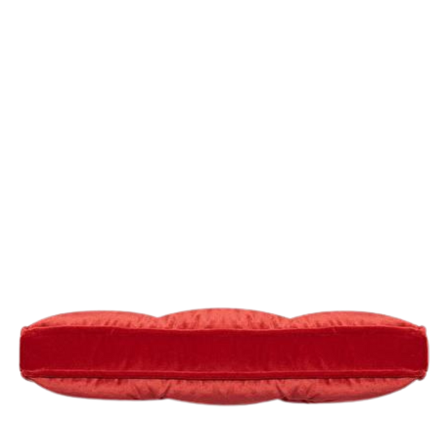 ALPAQ STUDIO. LUXURIOUS VELVET CUSHION IN RED