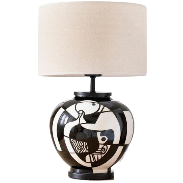PIENO CERAMIC LAMP DARK