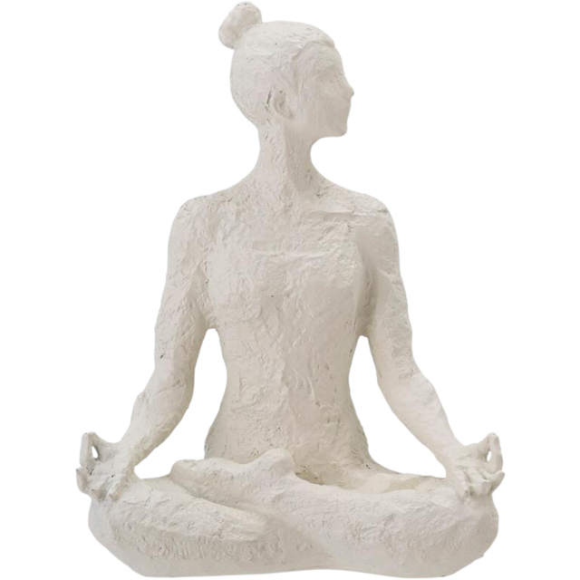 ADALINA DECO FIGURINE IN WHITE