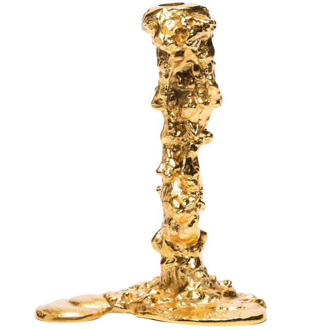 TIMMO CANDLE HOLDER IN GOLD