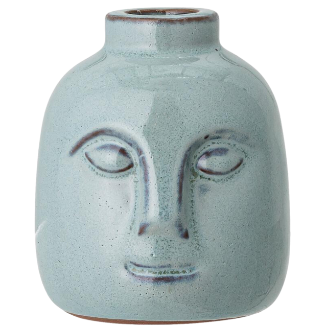 ELIOT CANDLE HOLDER IN BLUE
