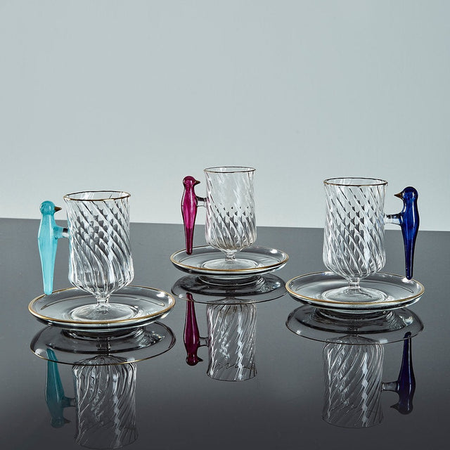 ESRA YILDIRIM DESIGN STUDIO TEA CUP IN OCEAN BLUE