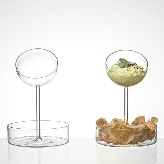 TILTED SERVING PLATE
