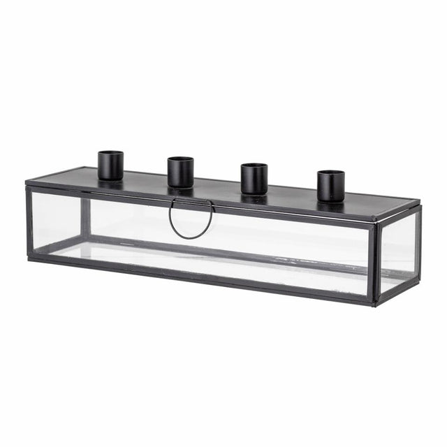 PELO CANDLE HOLDER IN BLACK