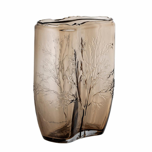 JARA VASE IN BROWN