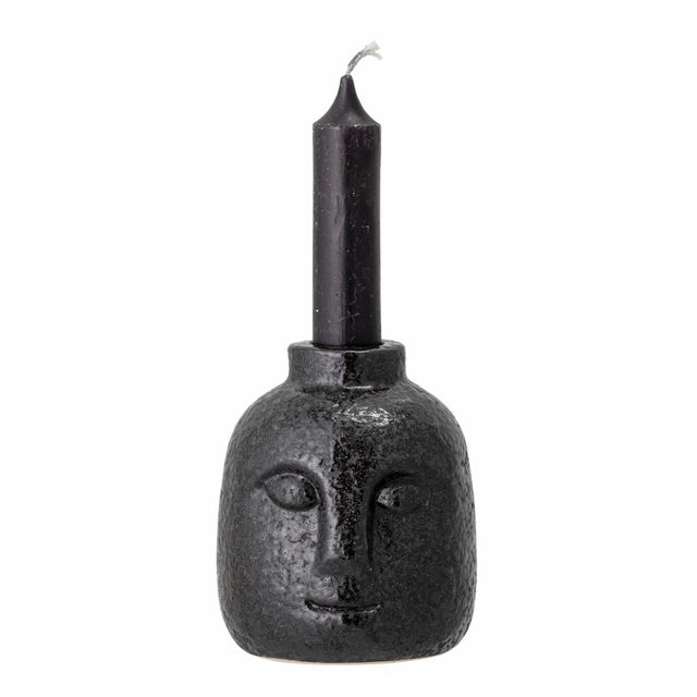 ELIOT CANDLE HOLDER IN BLACK
