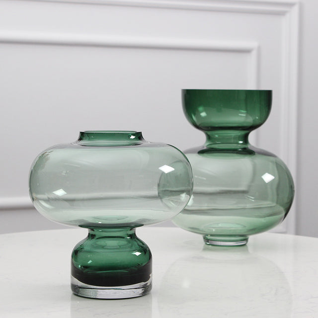 DUKA SMALL VASE IN GREEN