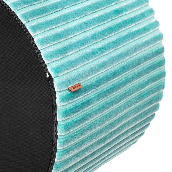 POUF COOMBA IN TURQUOISE