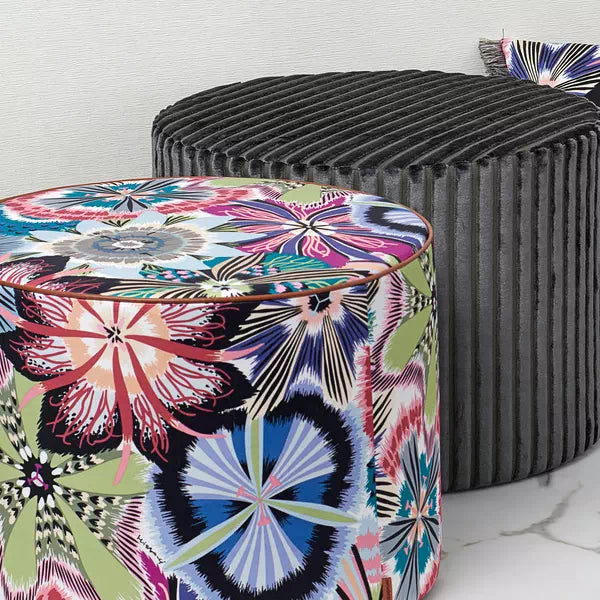 POUF COOMBA IN ANTHRACITE