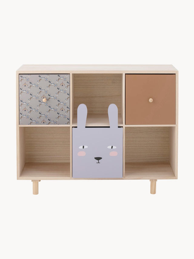 CALLE CHILDREN'S SHELF WITH DRAWERS