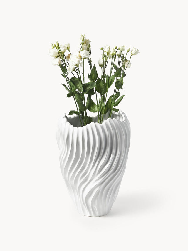 MILAZZO VASE WITH FLUTED TWIST