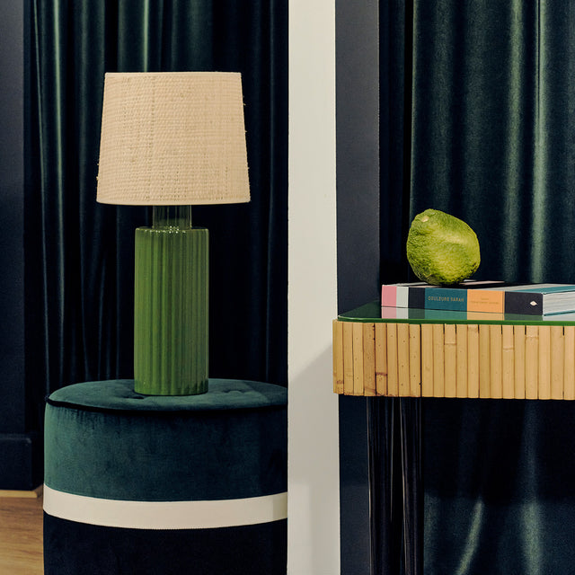 PORTOFINO TABLE LAMP IN GREEN