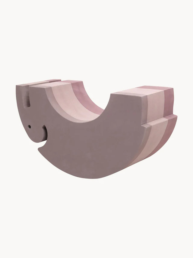 ROCKING TOY ELEPHANT IN PINK