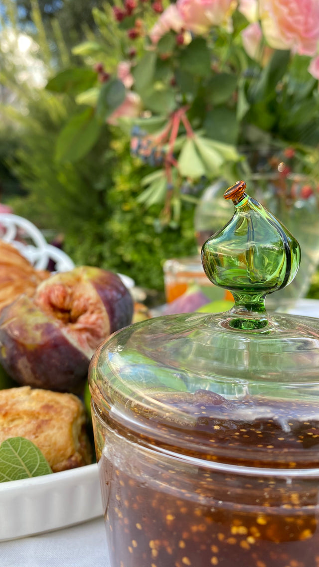 FIG JAM GLASS JAR