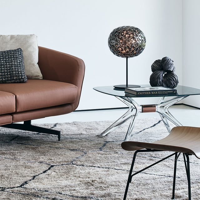PLANET TABLE LAMP IN SMOKE
