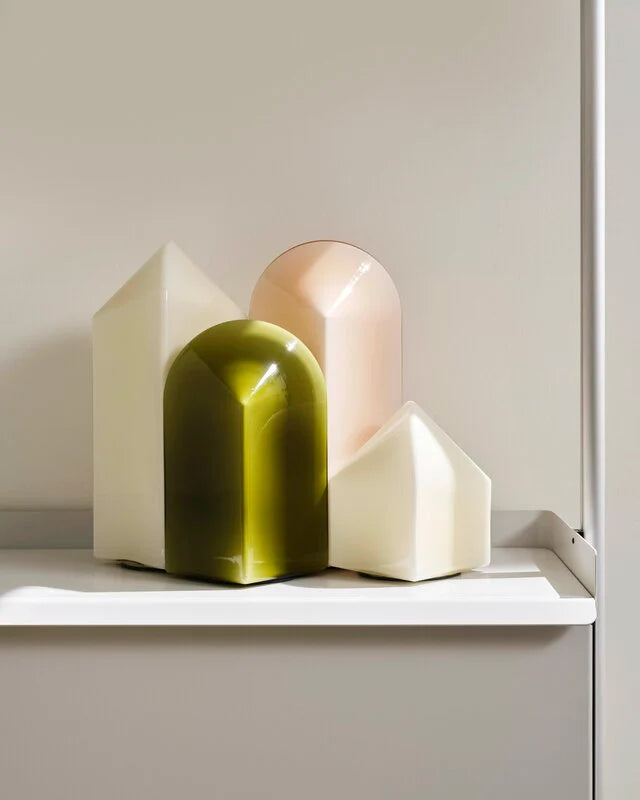 HAY PARADE TABLE LAMP IN MOSS GREEN 24 CM