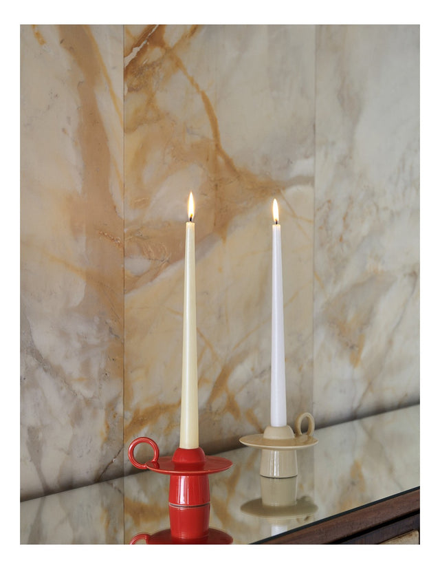 MOMENTO CANDLE HOLDER IN IVORY