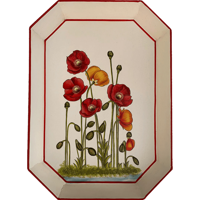 FAUNA TRAY POPPIES