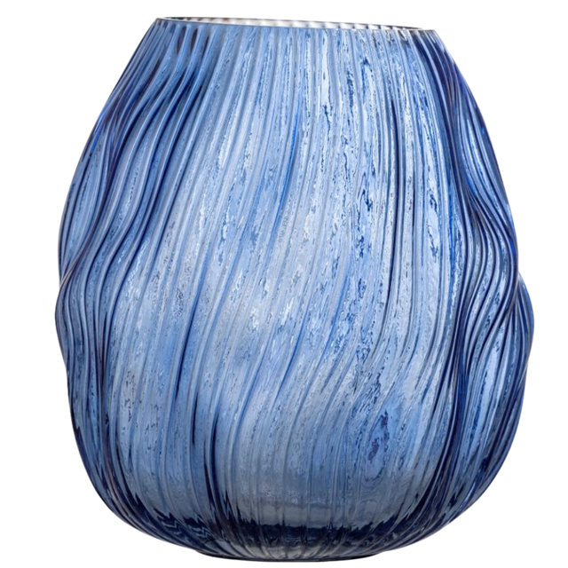 LEYLA VASE IN BLUE