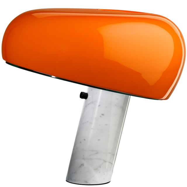 SNOOPY TABLE LAMP IN ORANGE