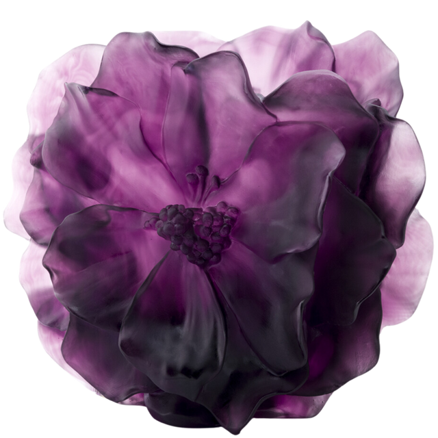 LARGE VASE CAMELIA IN VIOLET